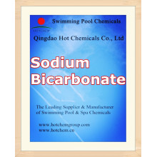 Bicarbonate de sodium de catégorie industrielle pour les produits chimiques n ° CAS 144-55-8 de piscine (bicarbonate de soude)